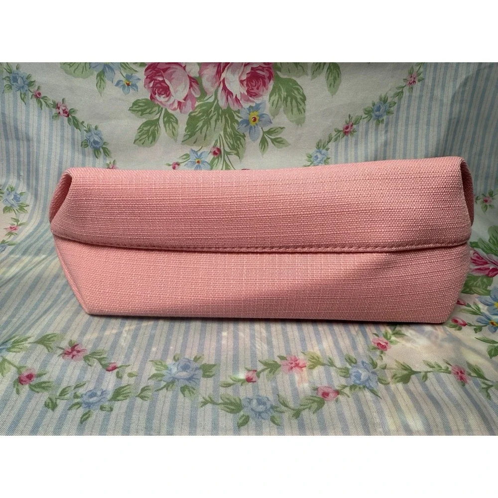 Lancôme Pink Makeup‎ Cosmetic Bag Zip Pouch Travel Toiletry 5x12